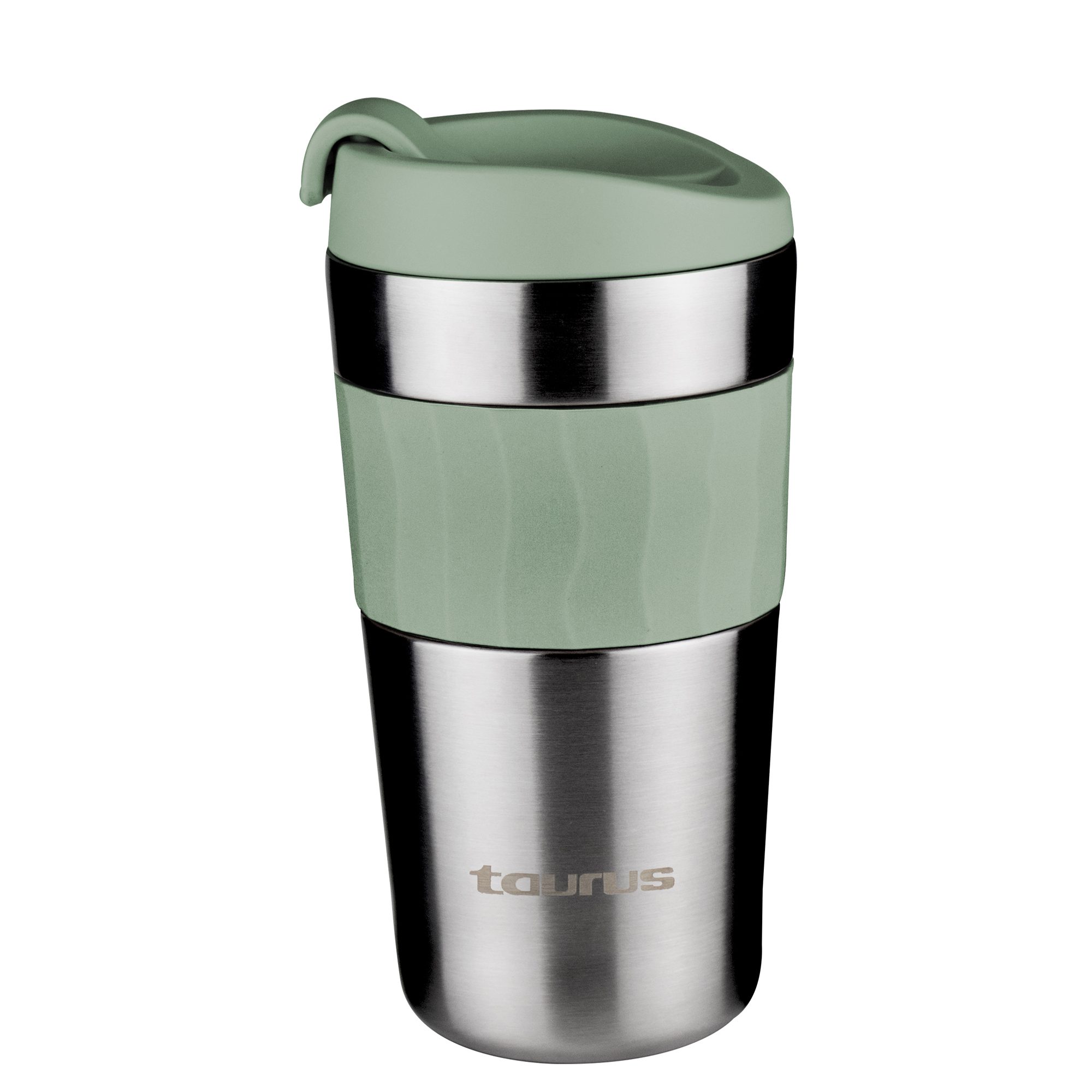 Mug Isotherme 350 Ml Thermos En Acier Inoxydable Vert Taurus Maroc 