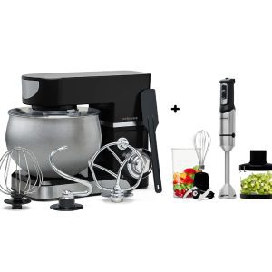 Pack Black Mellerware Pétrin Twist + Mixeur plongeant Spiro