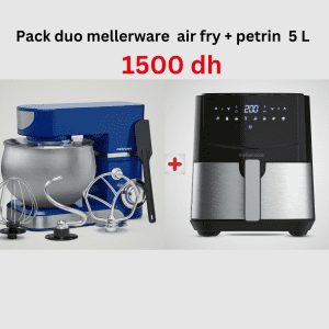 Pack duo mellerware petrin 5  L + Air fry 5 L
