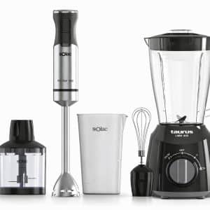 Pack Duo MIXEUR Pro Chef 1502 BA5622 SOLAC + Blender Taurus LIMA 400