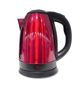 Bouilloire Électrique Taurus Bright Rouge 1500W – Inox 1,8 L