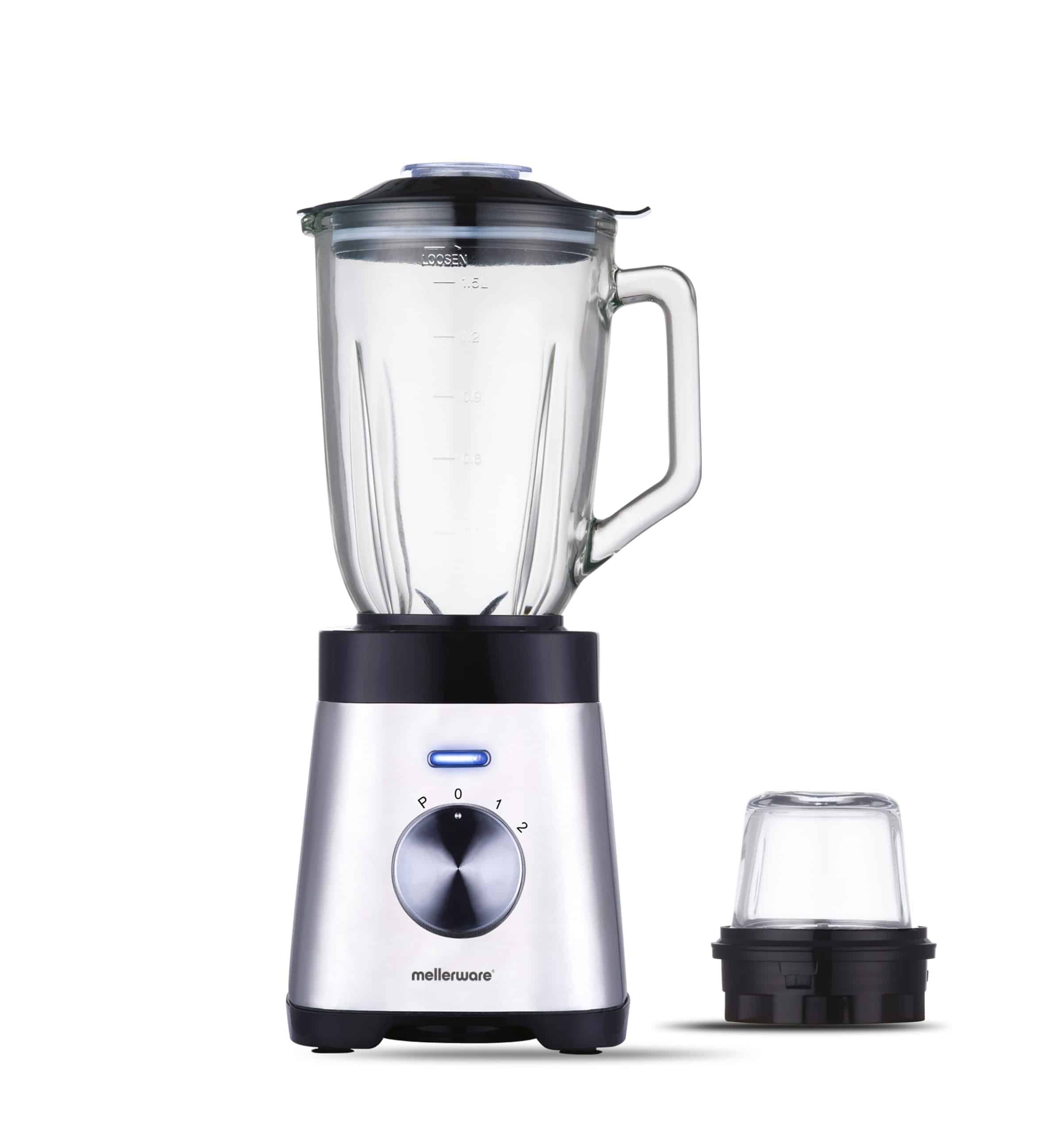 Blender Mellerware MJB1300 1300W | Bol en verre 1,5 L – 6 lames inox