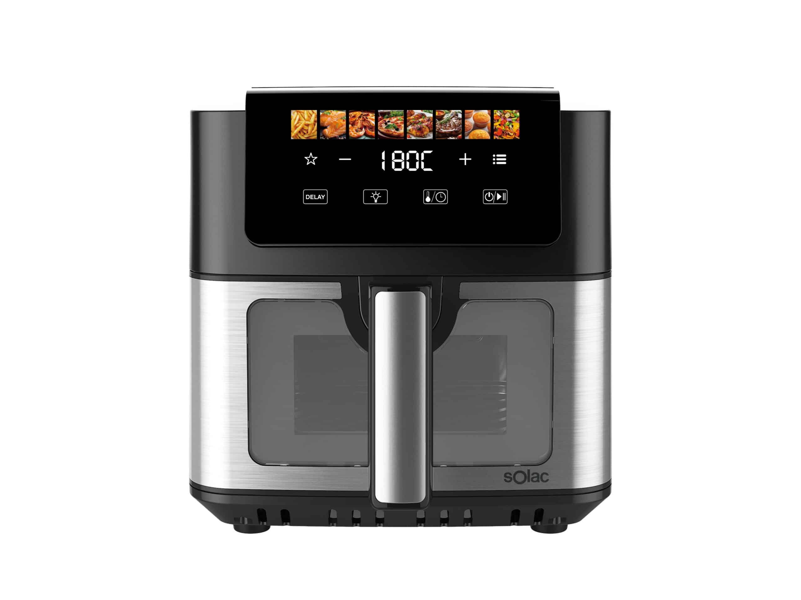 Air Fryer Solac Leviter 6,5 Plus 1800W – Friteuse à Air Digitale